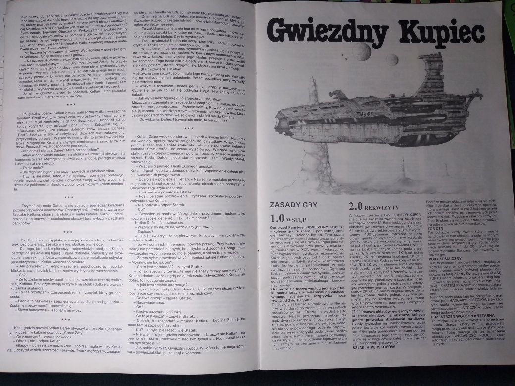 Gwiezdny Kupiec gra planszowa Encore Klasyk lata 80-te