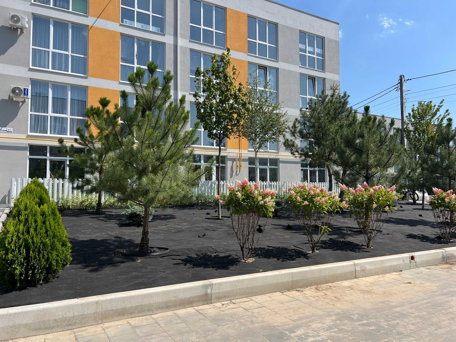 1-кімнатна квартира 31,58 м² з кухнею-вітальнею у зданому будинку.