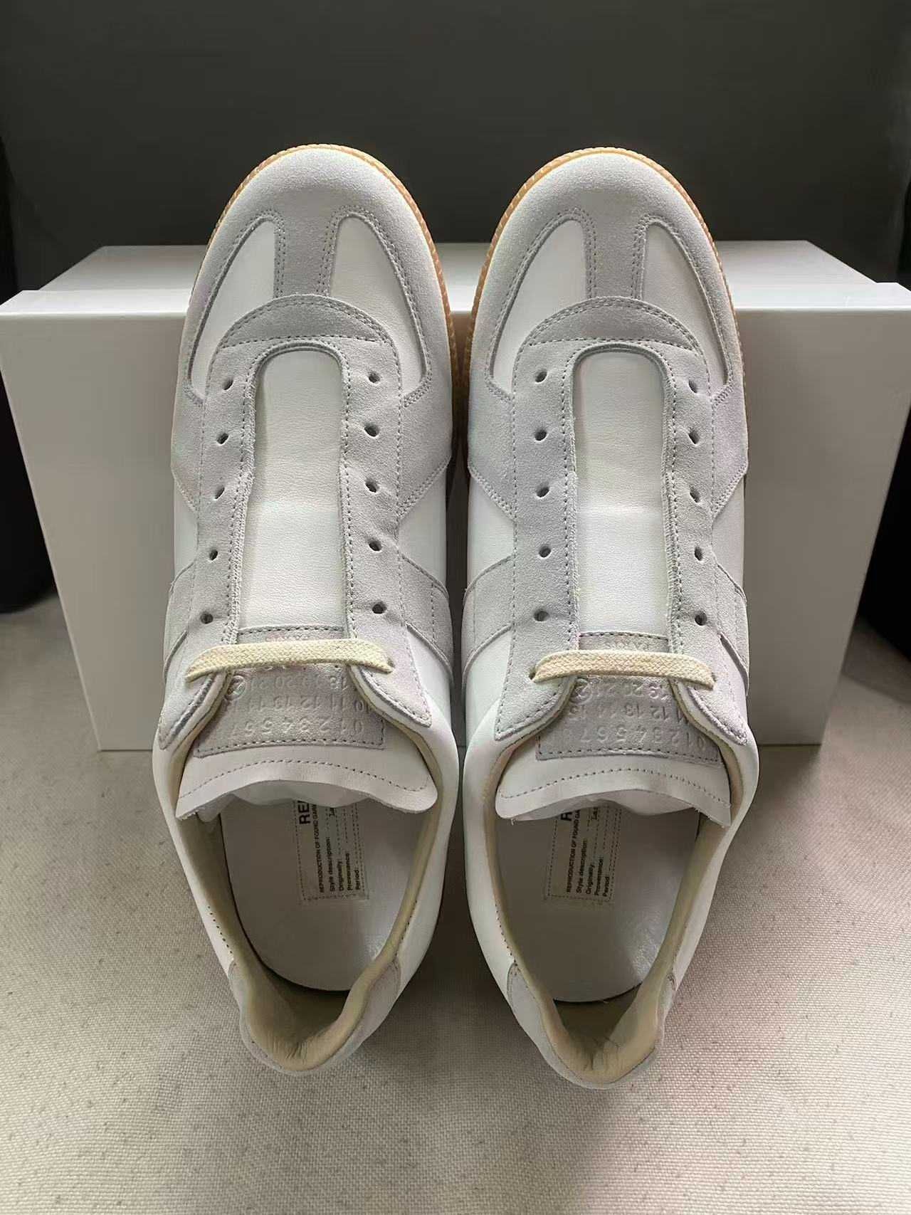 Maison Margiela, sapatos Trainer alemães tamanho fazer sob medida