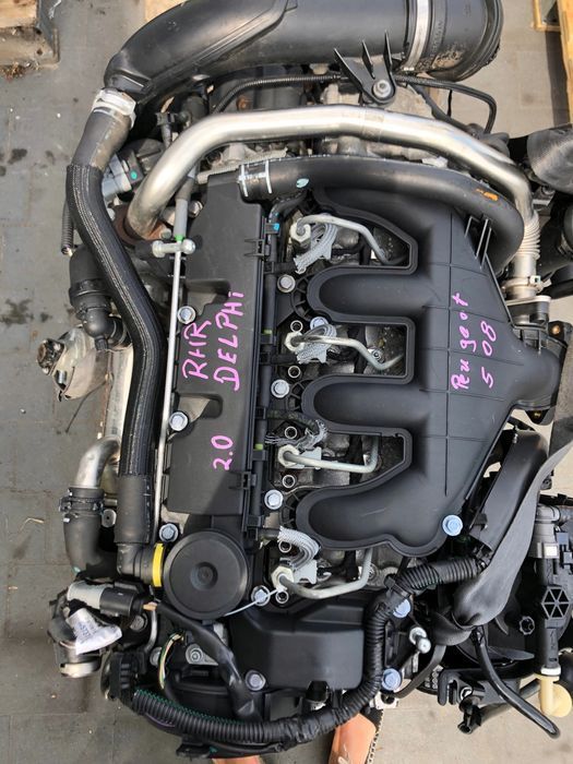 Peugeot Delphi Silnik Kpl 2.0 Hdi RHF Rh01 Rhr 4miesiące pisemnej gwar