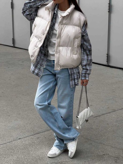 Жилетка Жіноча — Безрукавка Оверсайз — Женская жилетка — Без Передплат