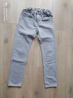 Spodnie jeansowe dla chłopca szare 146