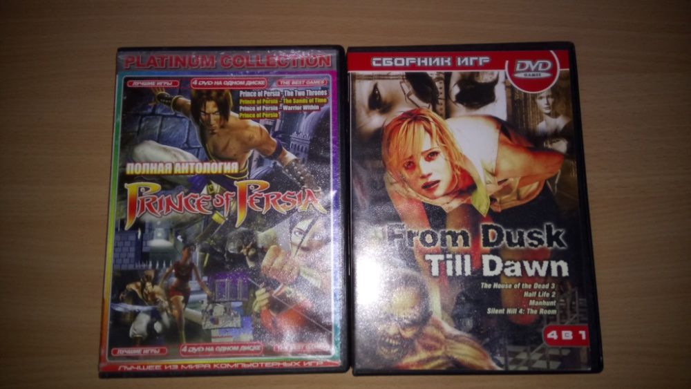 Принц Персии 4-е части и сборник: Silent Hill4, Manhunt, Half-Life 2