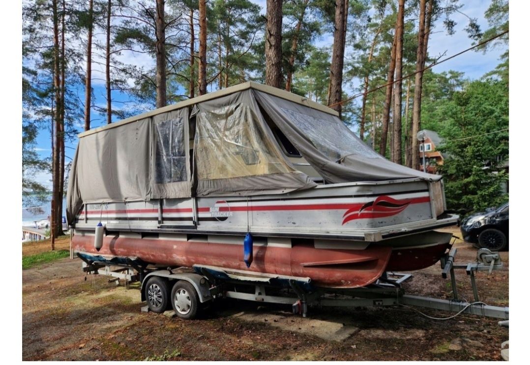 katamaran SUN TRACKER silnik HONDA 50 KM