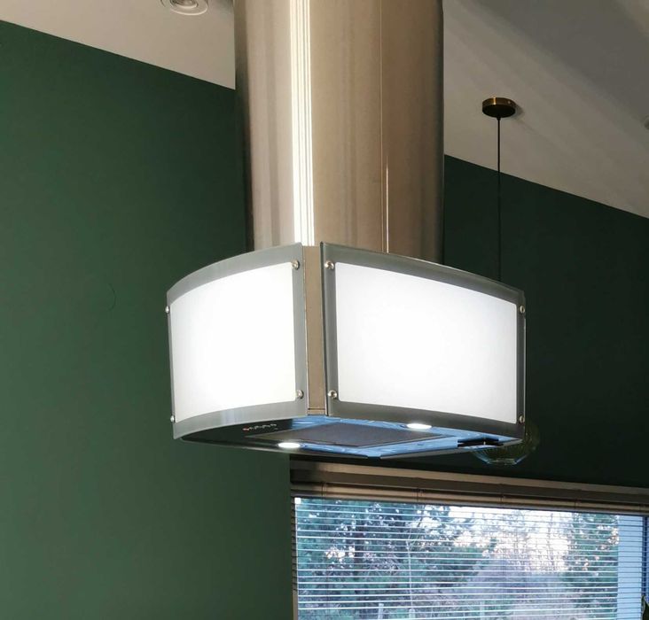 Okap, pochłaniacz kuchenny wyspowy Solgaz