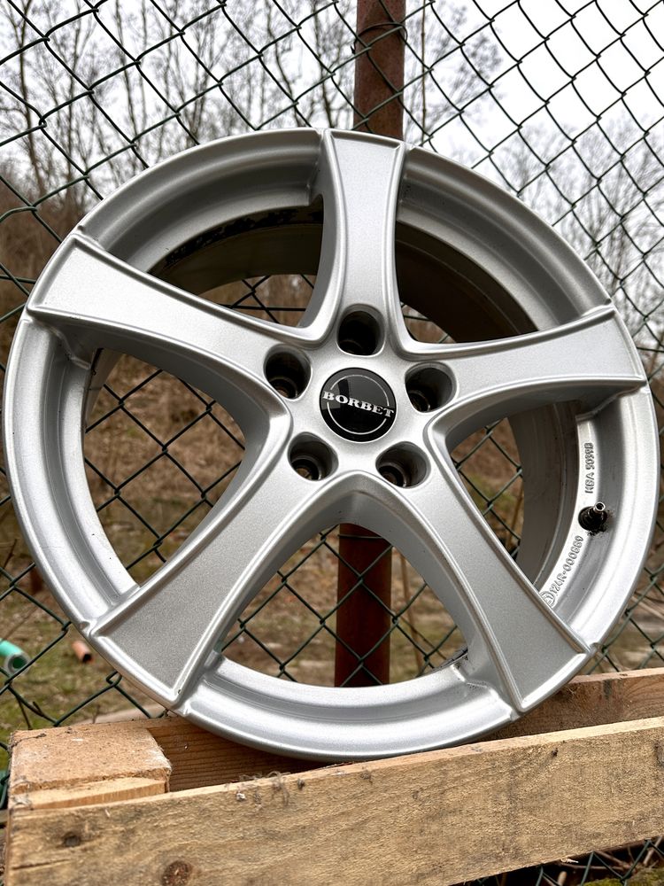 Alufelgi Borbet 17 cali 5x112 ET41 VW Skoda Audi Seat