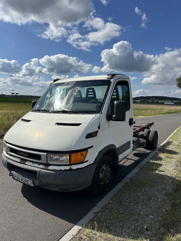 Iveco daily 2,8 Pompa na linke. Autolaweta wywrotka rama kontener
