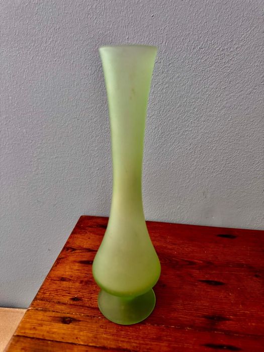 Vintage Peças vidro verde centenarias