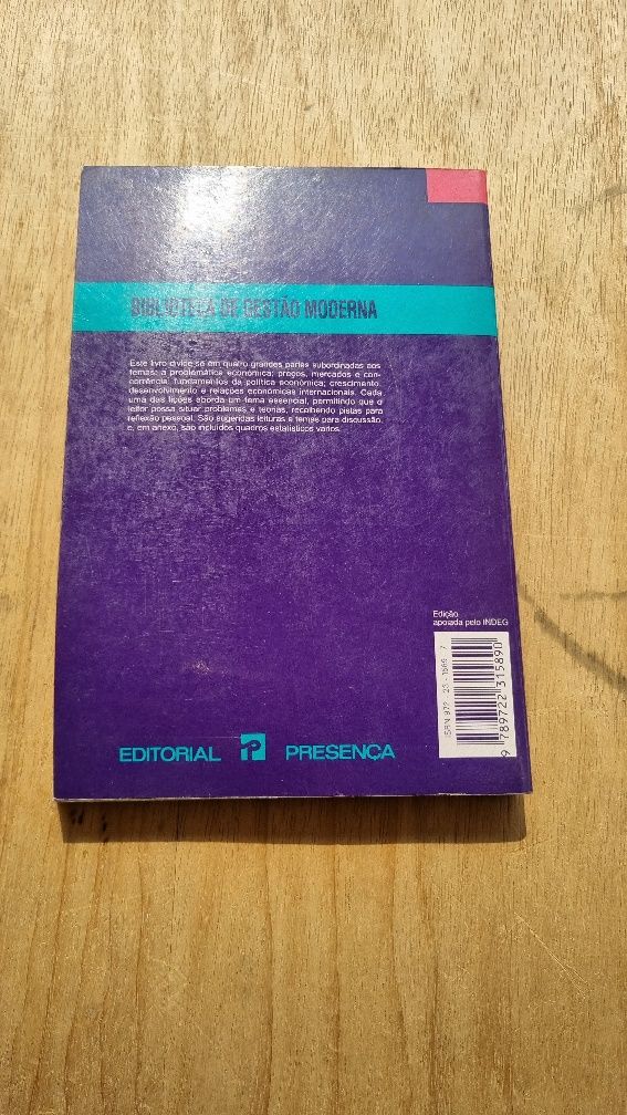 Livro técnico economia e gestão
