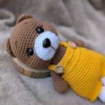 Ursinho em amigurumi