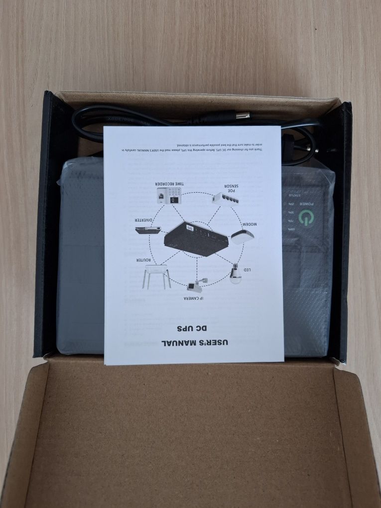 Джерело безперебійного живлення павербанк DC1018P 18W 10400mAh 5/9/12V