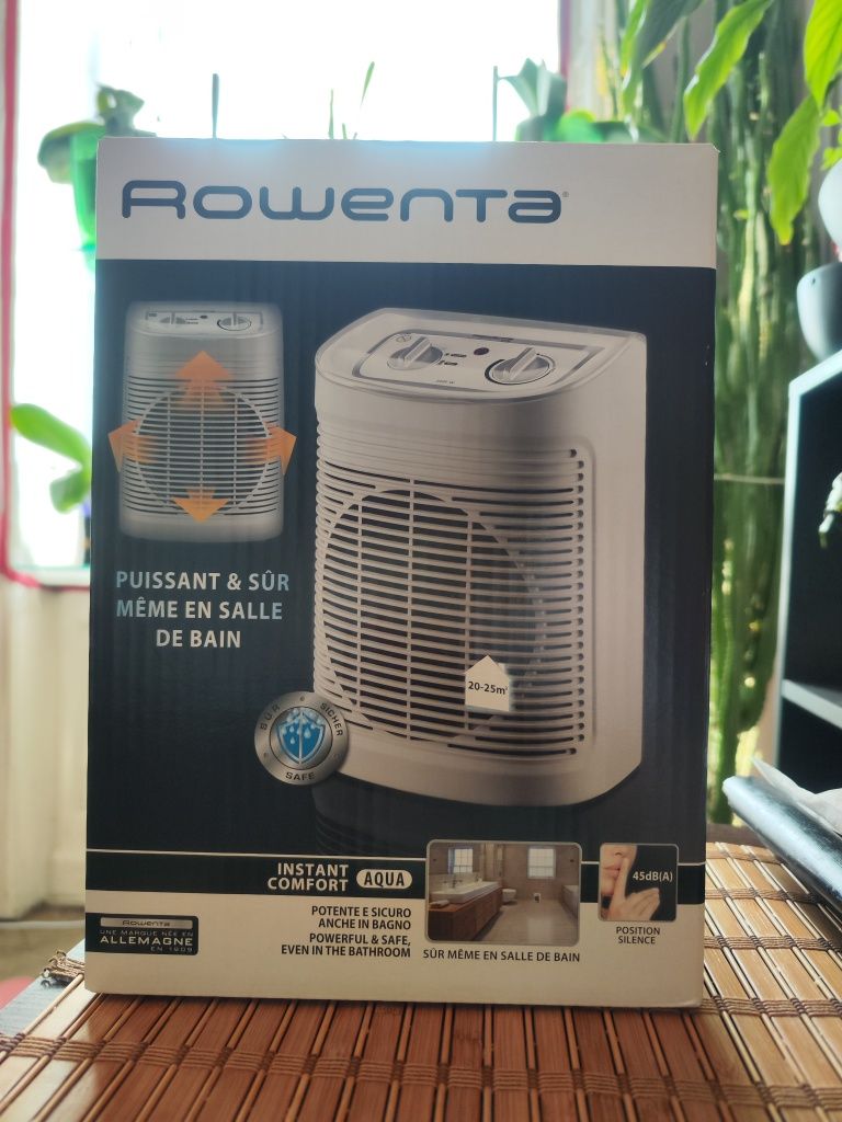 Тепловентилятор ROWENTA Instant Comfort Aqua SO6510F2