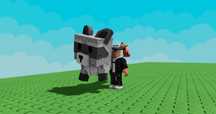 Тварина в режимі grow a garden (Roblox) єнот