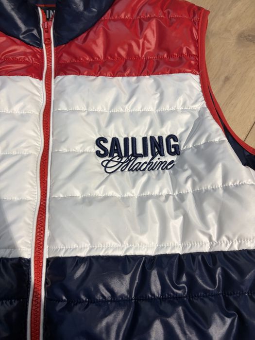 Sailing Machine Vest Morka 3 Color-kamizelka męska, M,