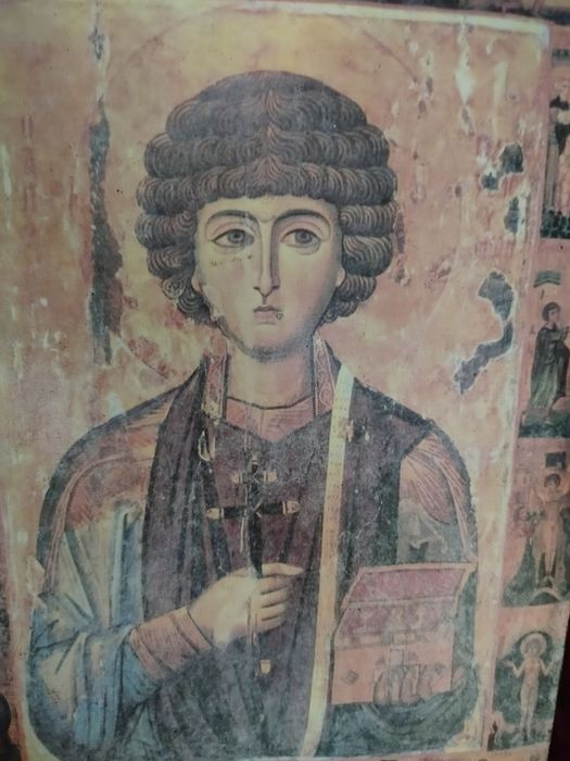 Ікона Пантелемон на дереві церковна