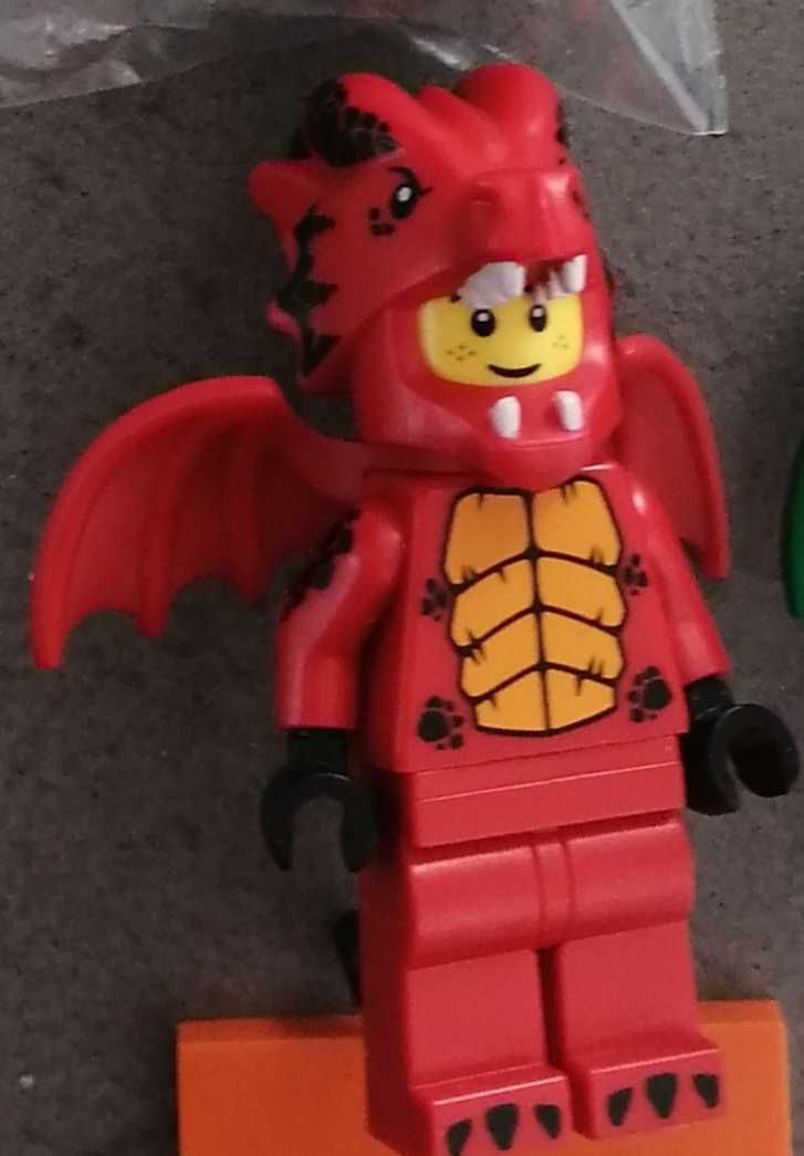 lego figurka- czerwony smok