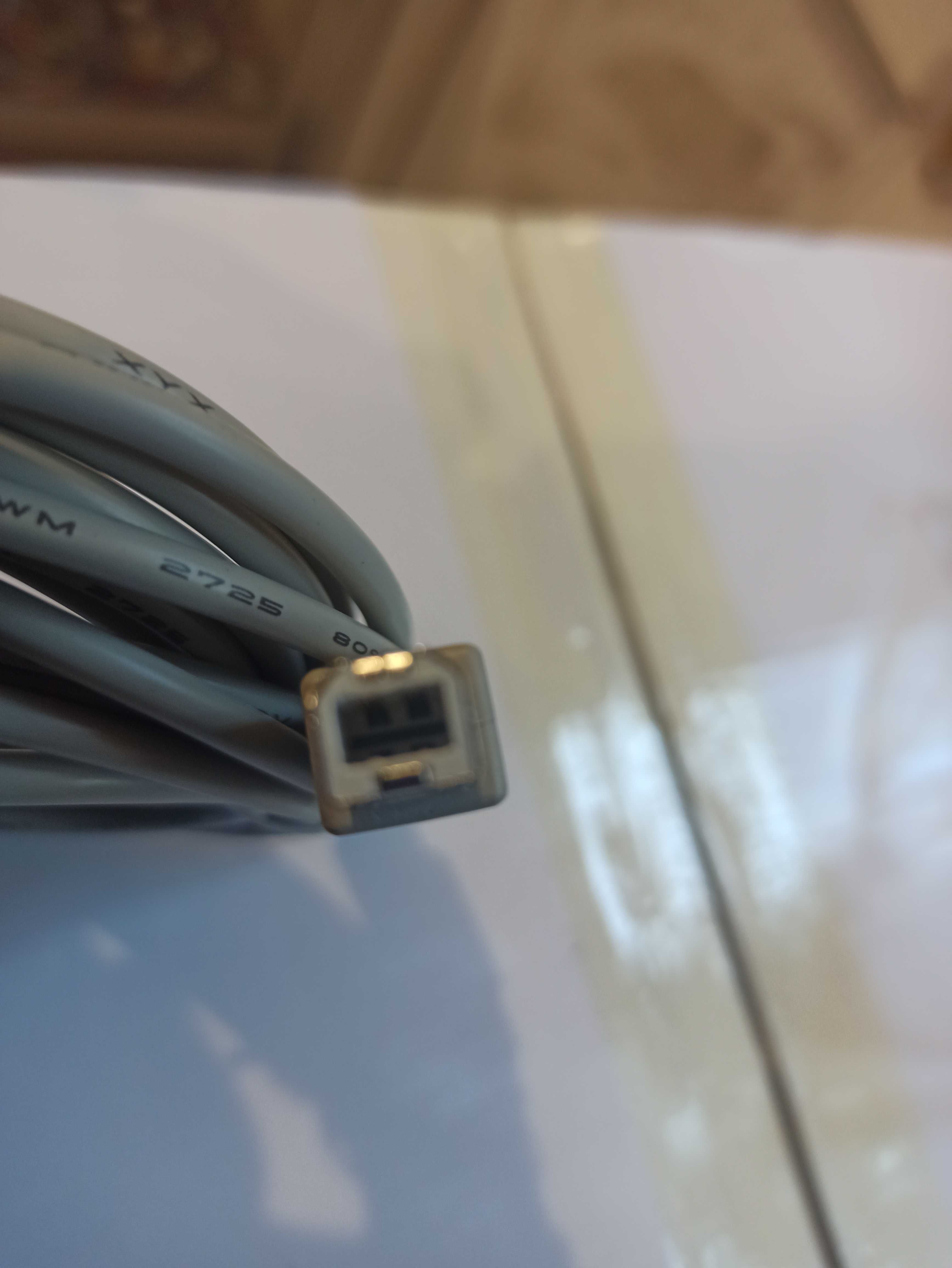Кабель для подсоединения принтера  от USB