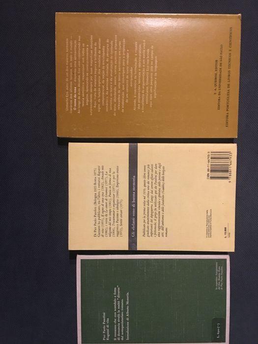 Baricco/ Tabucchi/ C. Coccioli/ Varvello/ P. Citati/ Pasolini/ Eco
