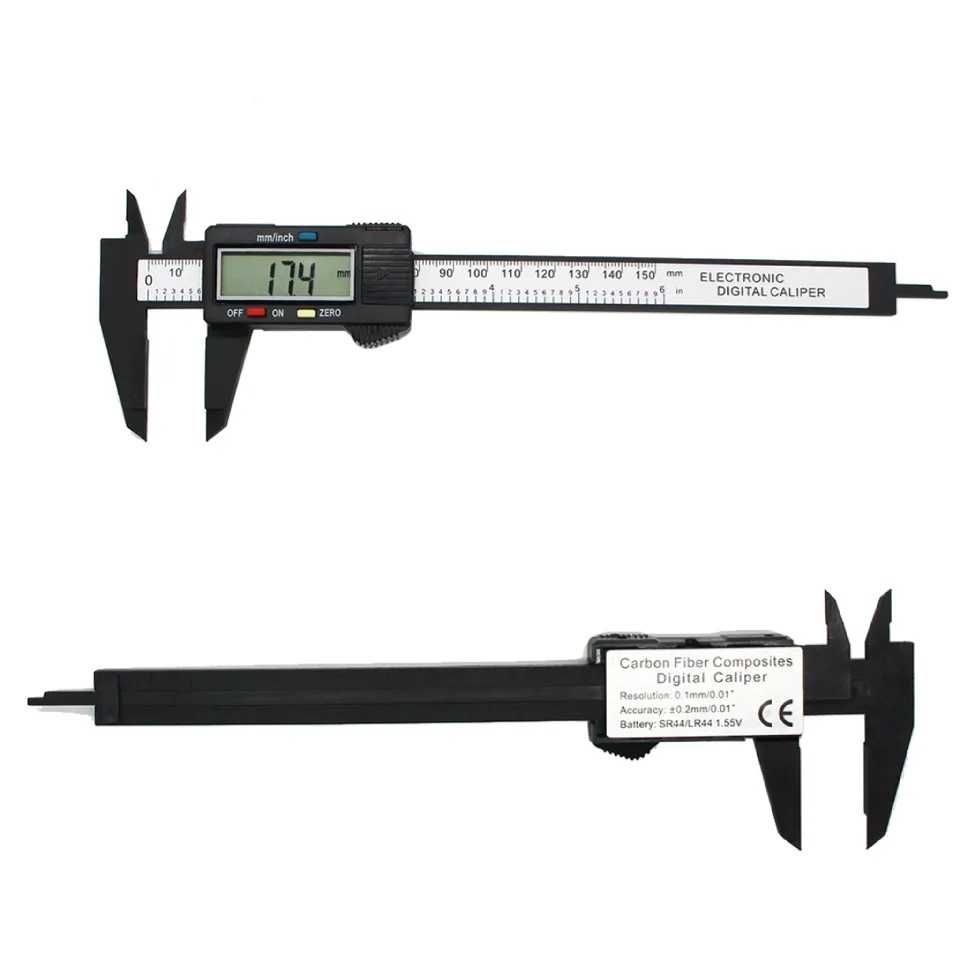 Штангенциркуль электронный 150мм с LCD дисплеем