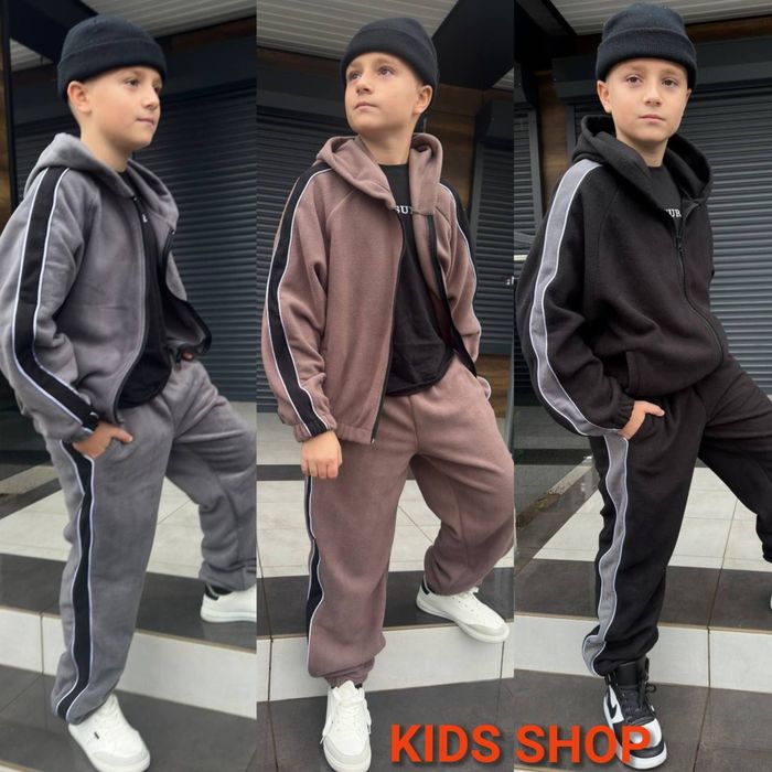 ‼️Дитячий флісовий костюм. Фліс ПОЛАР. Р: 134-140, 146-152, 158-164