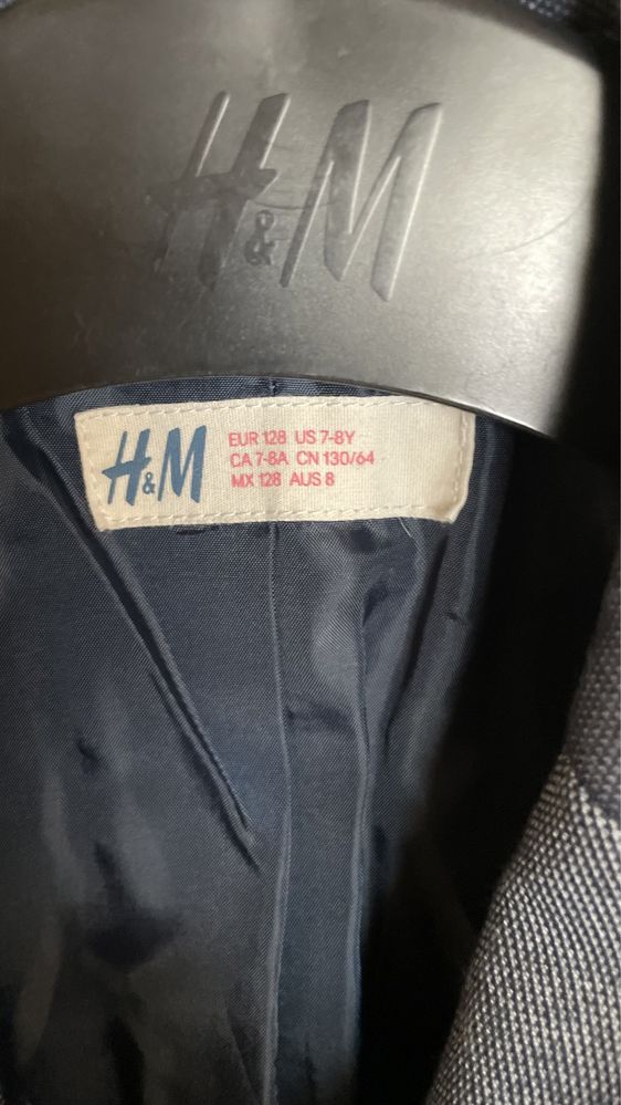 Marynarka elegancka dla chłopca H&M rozmiar 128