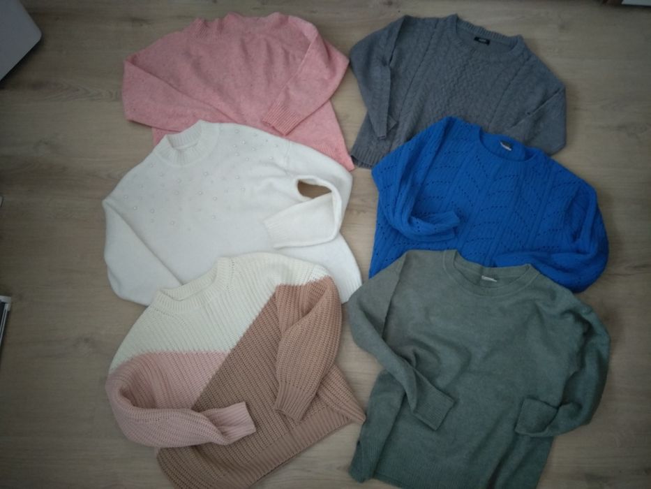 Zestaw sweterków Sinsay oversize r. L Beloved Papaya Janina GRATIS