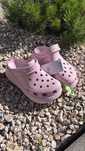 Classic srush clog рожеві крокси crocs женские жіночі