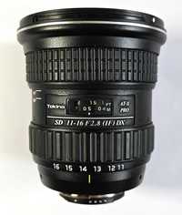 Obiektyw Tokina Nikon F 11-16mm f/2.8 Aspherical