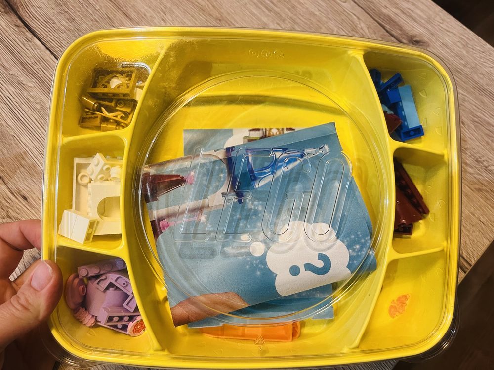 Zestaw LEGO Disney + instrukcja i organizer