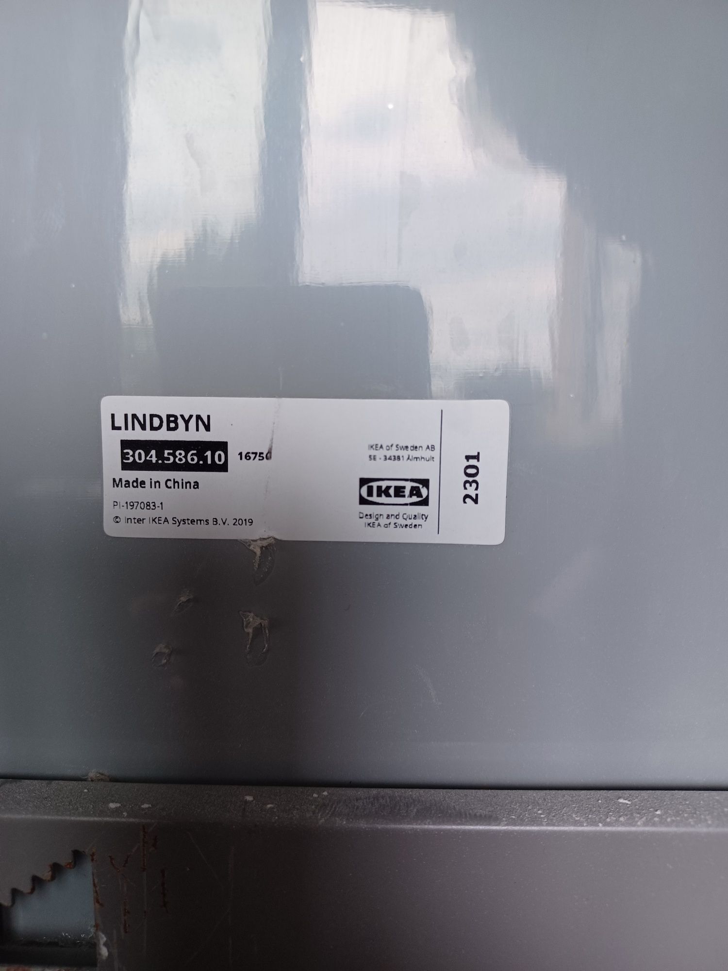 Lustro z Ikea czarne