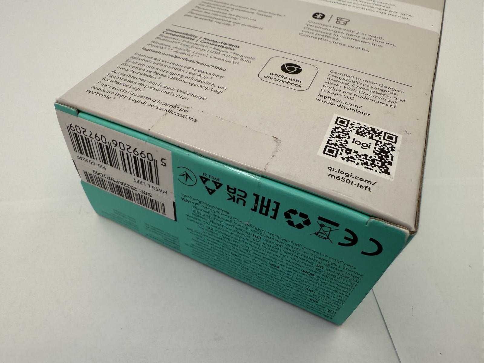 Mysz bezprzewodowa Logitech Signature M650L dla leworęcznych