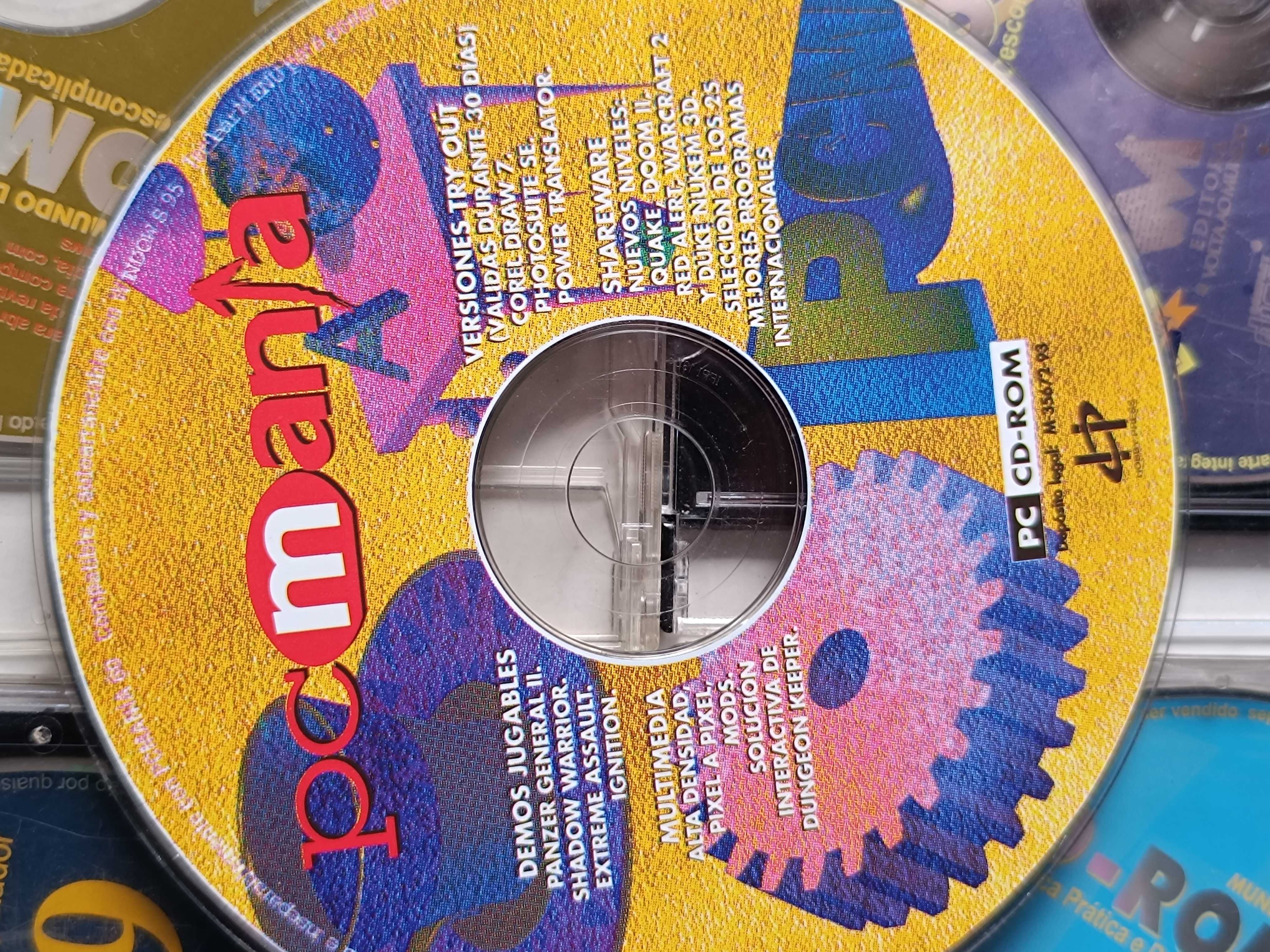8 Cds da Revista Mundo do CD Rom