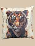 Poduszka z tygrysem 38 x 38 Velvet tygrys urodziny prezent mieszkanie