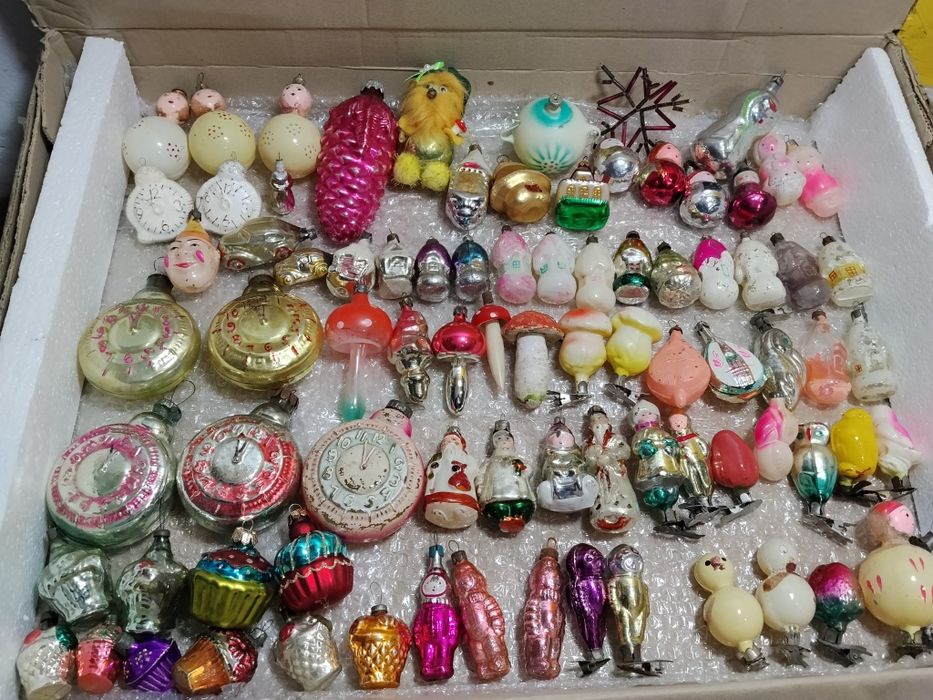 Ёлочные игрушки СССР