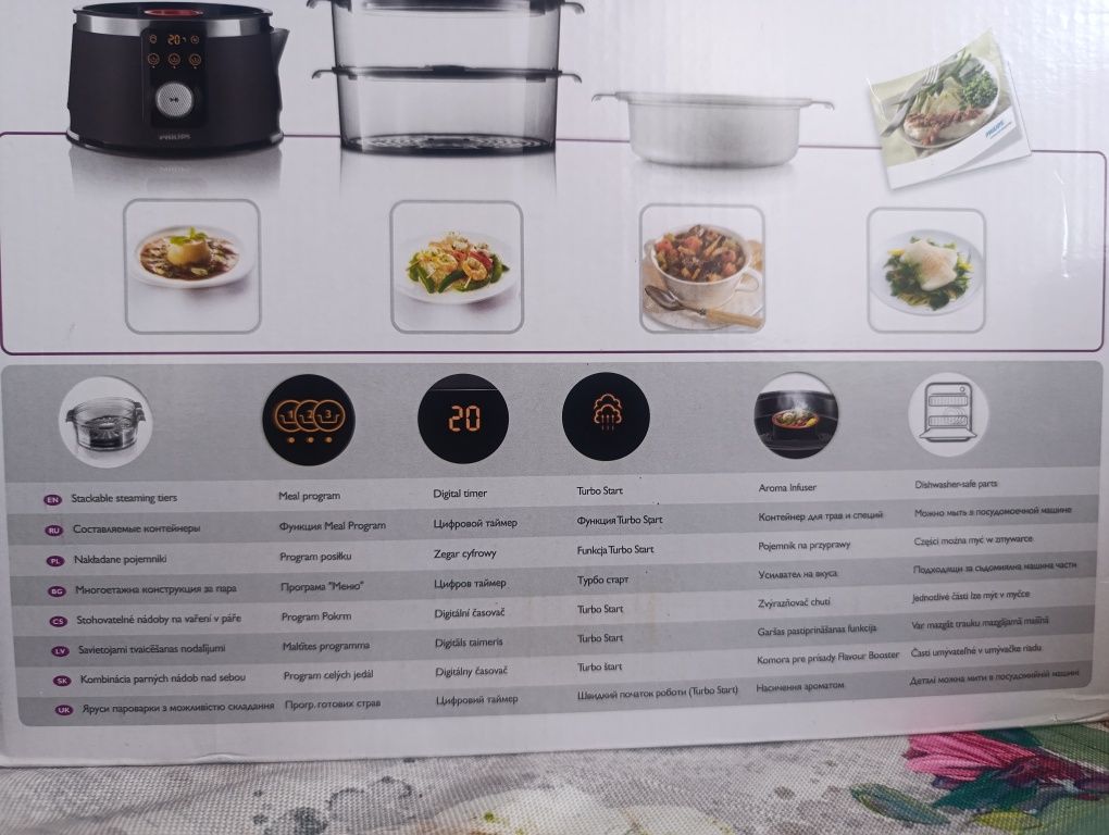 Parowar Philips 1350W