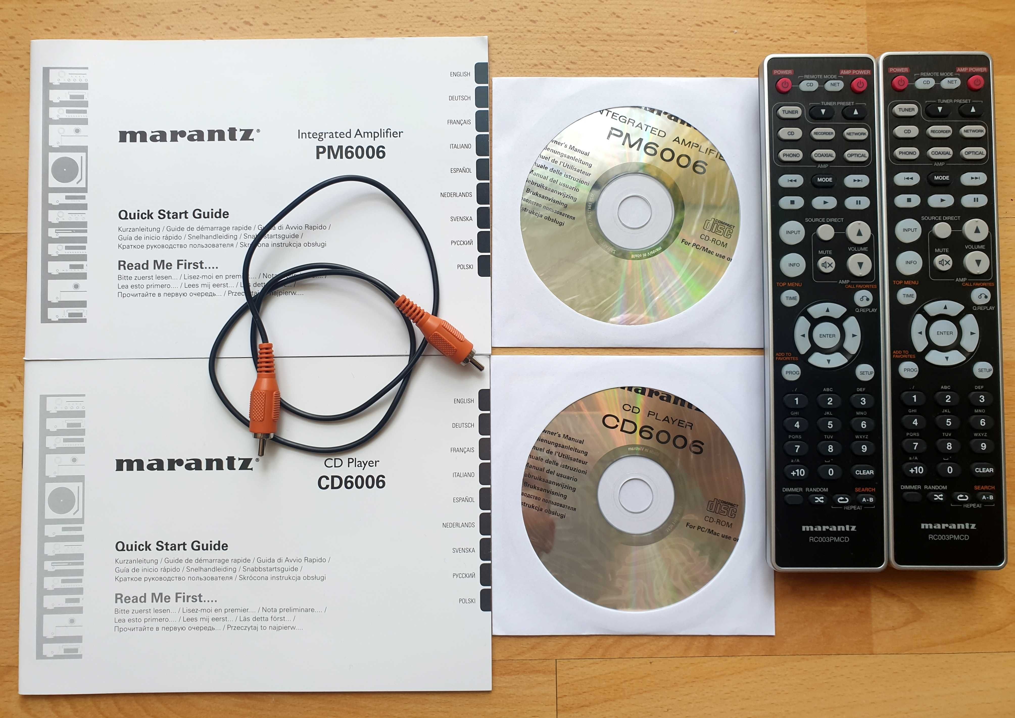 Zestaw Stereo Marantz Wzmacniacz PM-6006 i Odtwarzacz CD-6006