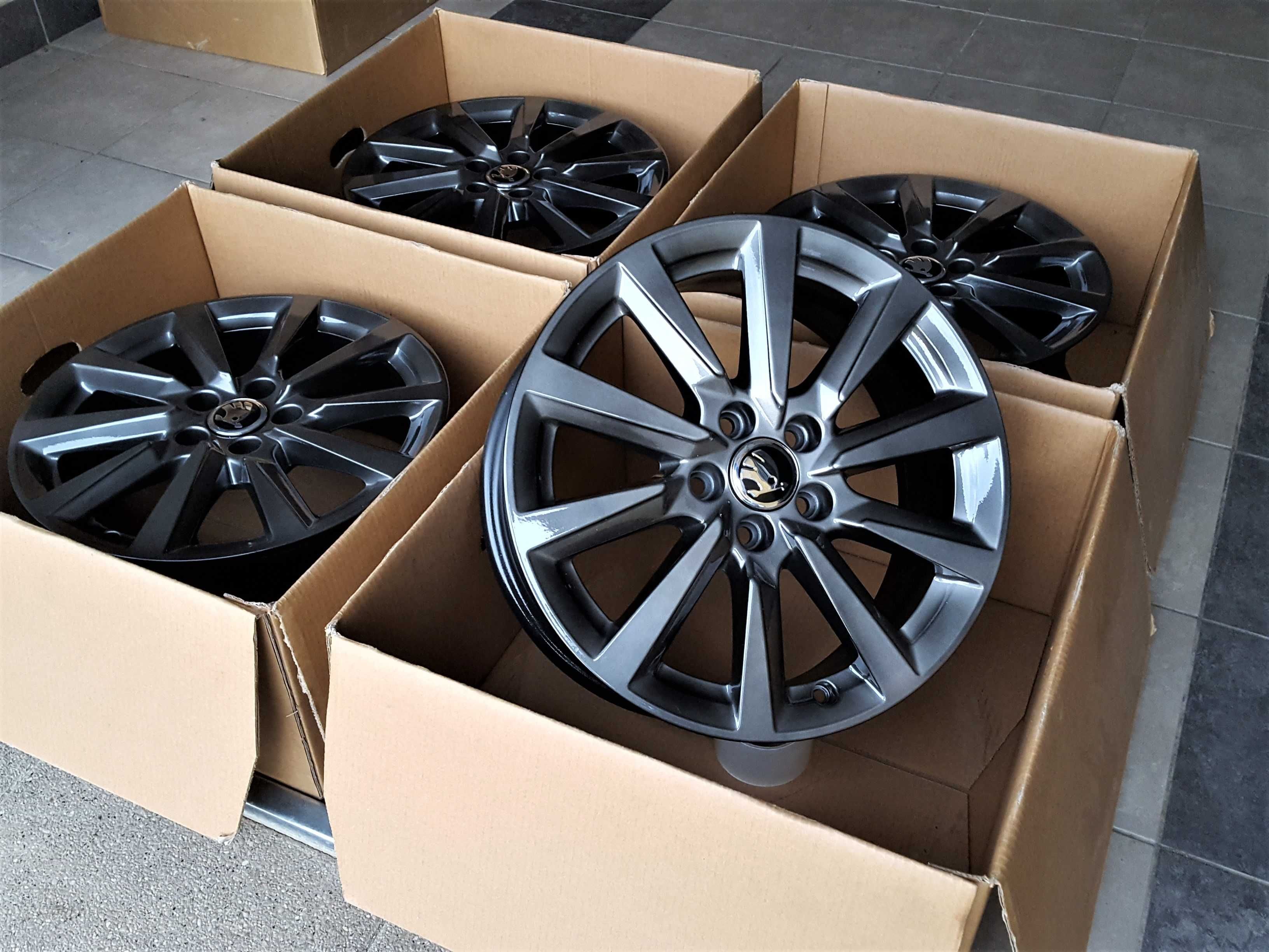 Alufelgi 16 5x100 Skoda Kamiq Scala Rapid Fabia Octavia Roomster 471#