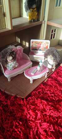 Mebelki do Sylvanian families salon