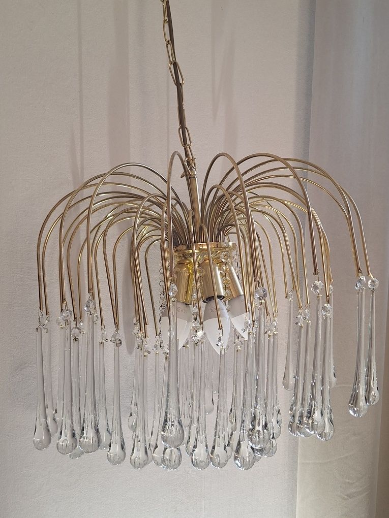 Murano lampa wisząca żyrandol