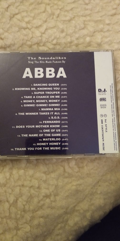 Płyta CD ABBA 16 przebojów