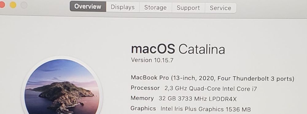 SUPER SALE! Ноутбук MacBook Pro 13’’ Custom 2020 i7 l 32 GB l SSD 1 TB