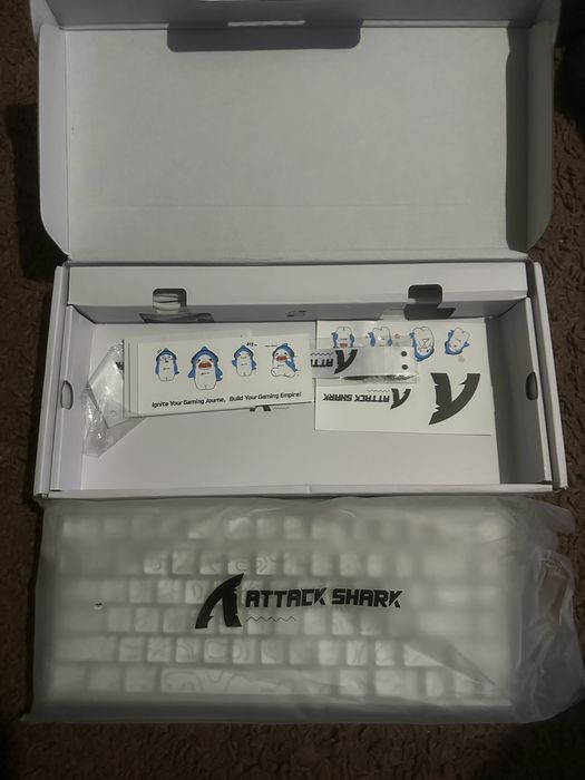 ATTACK SHARK R82HE механічна клавіатура