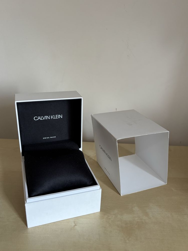 oryginalne pudełko na zegarek Calvin Klein