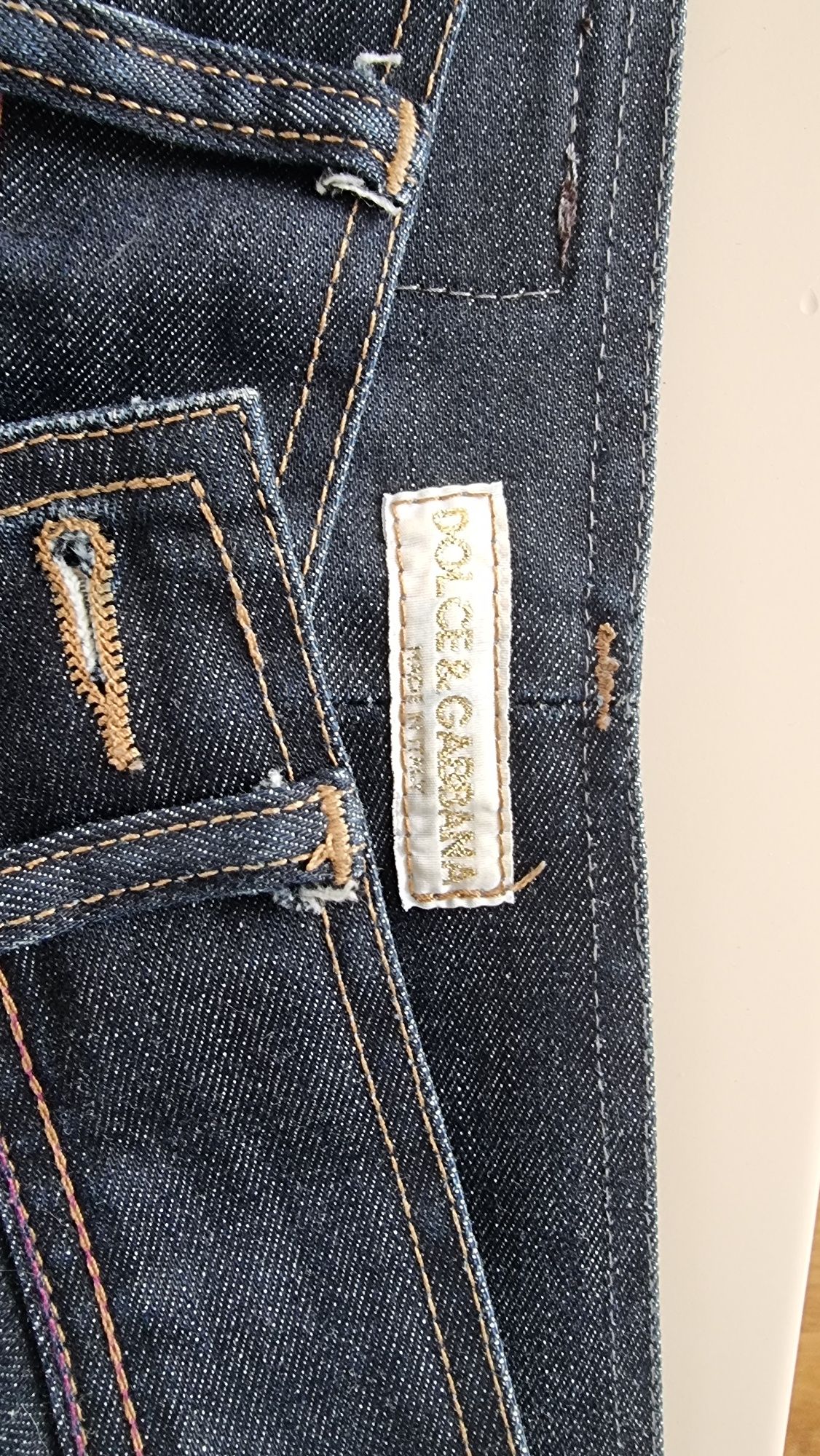Calças de ganga dolce gabana
