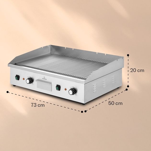 Поверхня для смаження з Німеччини Klarstein Grillmeile 73x42 10039916