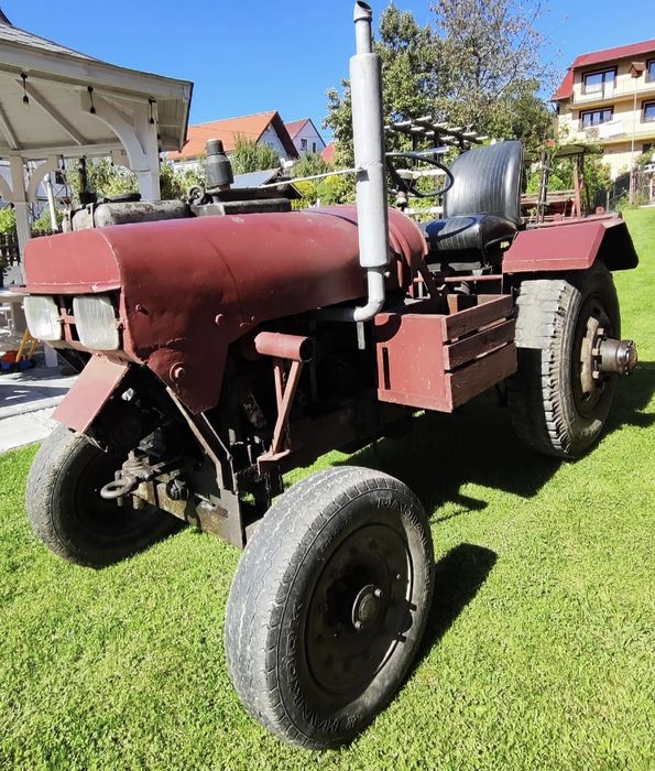 Ciągnik traktor SAM | Andorie S15 | Wóz | Dwukołówka