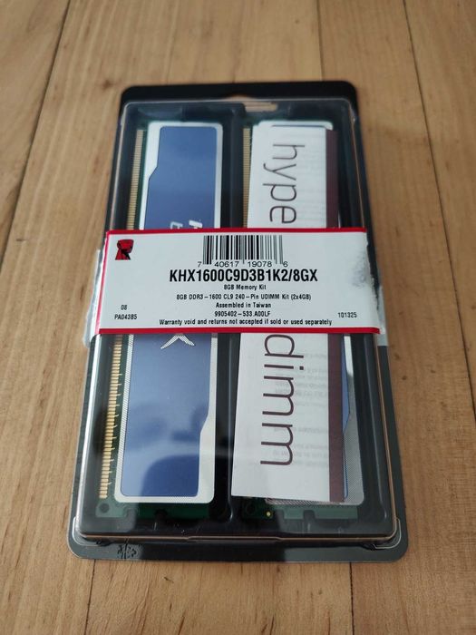 Pamięć RAM DDR3L Kingston 2x4GB KHX1600C9D3LK2/8GX