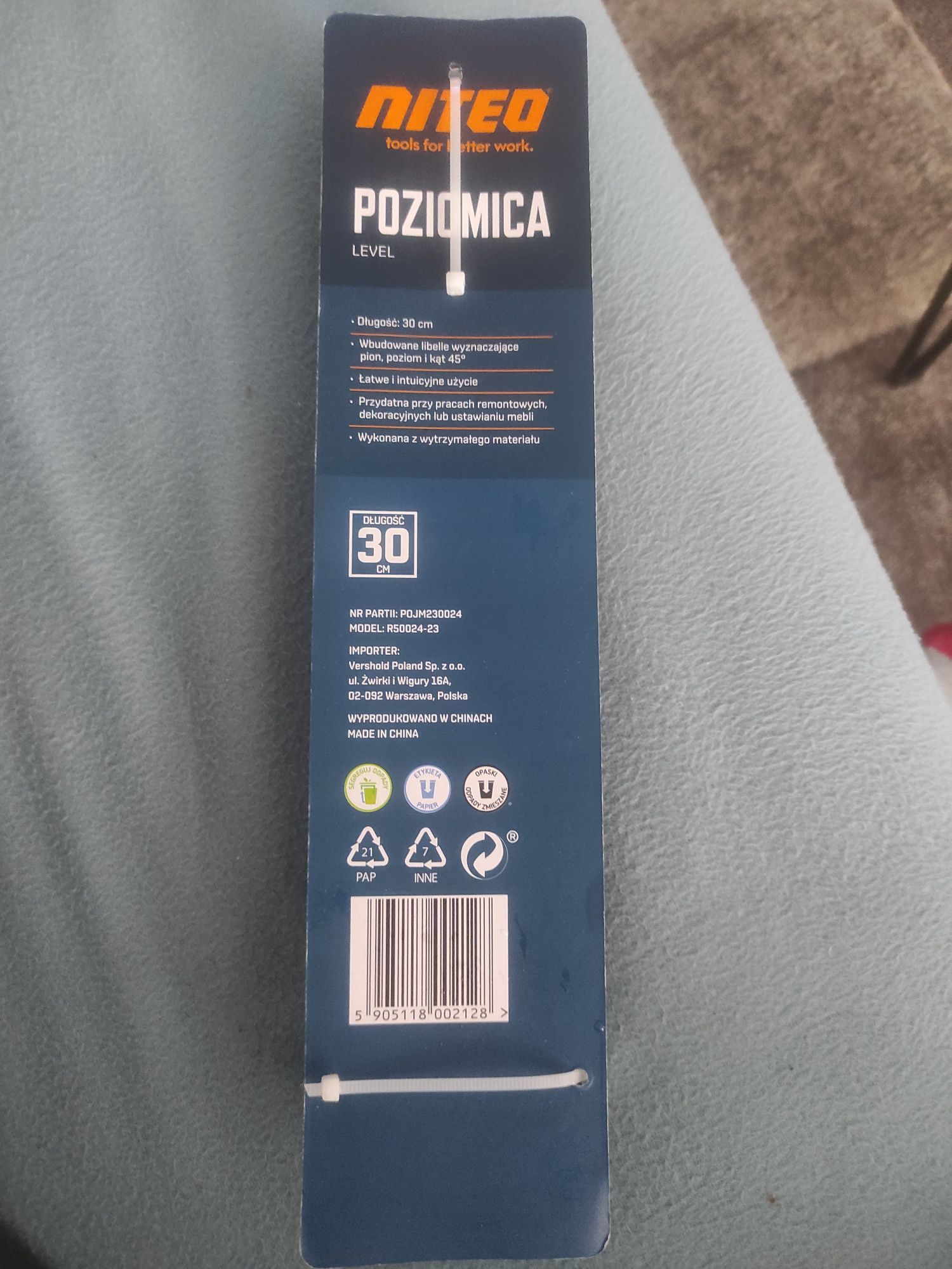 Nowa poziomica Niteo 30 cm