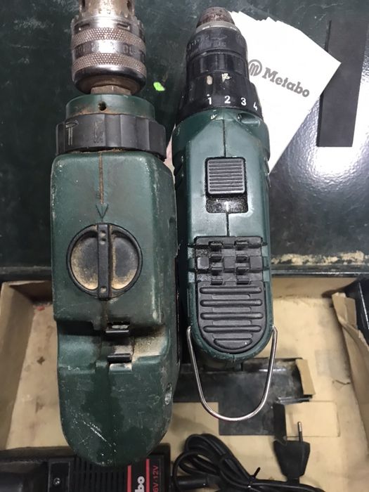 Wiertarko wkrętarka Metabo 9,6 V komplet dwie sztuki