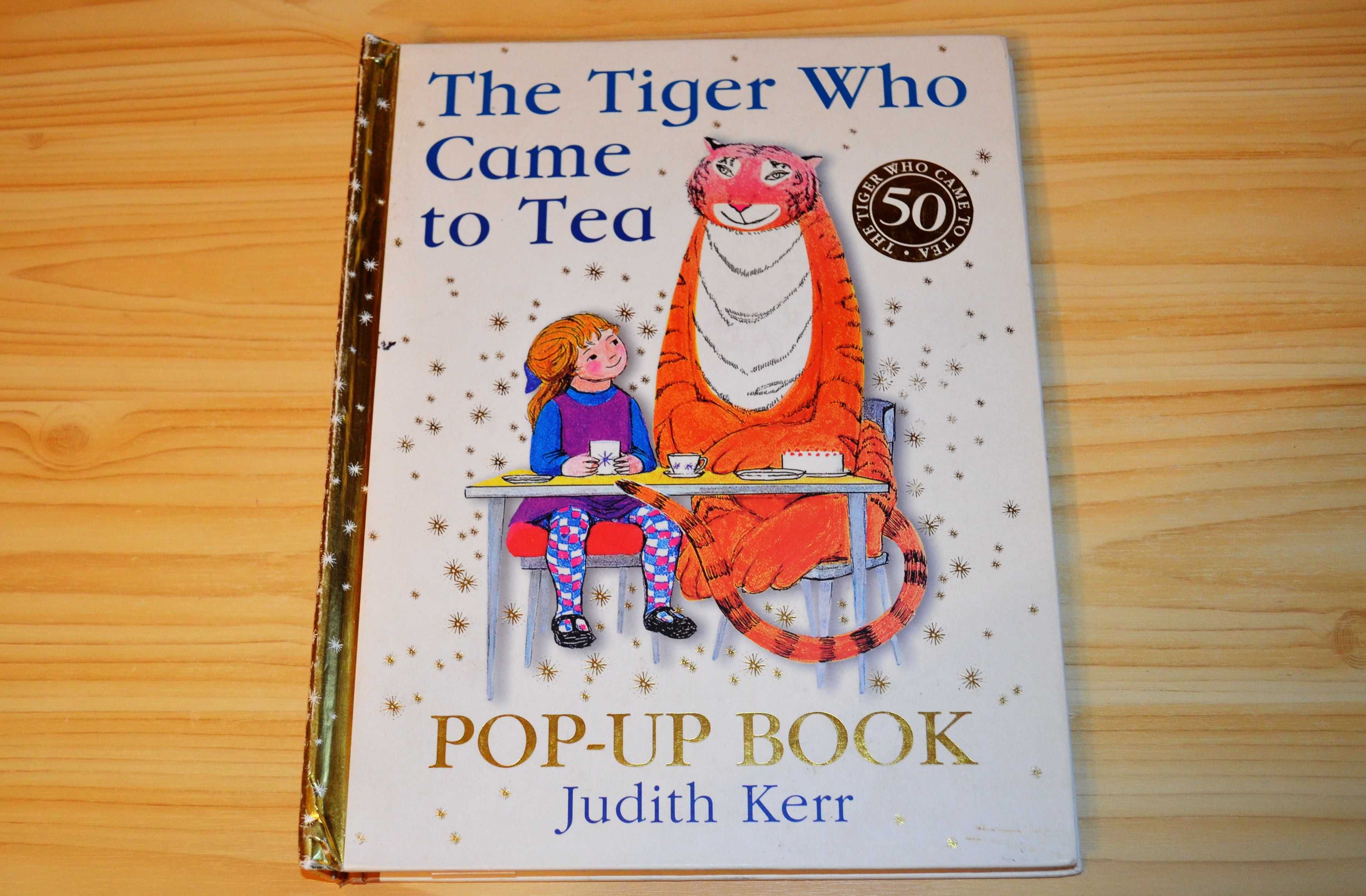 The tiger who came to tea, pop-up, дитяча книга англійською